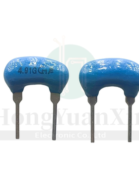 4.91M 村田陶瓷晶振CSALA4M91G55-B0 CSA4.91MG 蓝色直插两脚