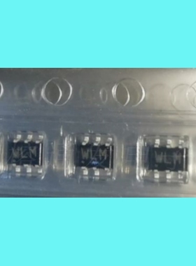 RT3WLMM-T111-1F/NPN+PNP 50V 0.2A/SOT-363丝印:WLM