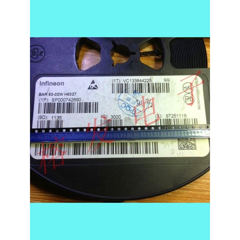 BAR63-02W/RF Diode PIN - Single 50V 100mA 250mW/SCD80丝印:GG