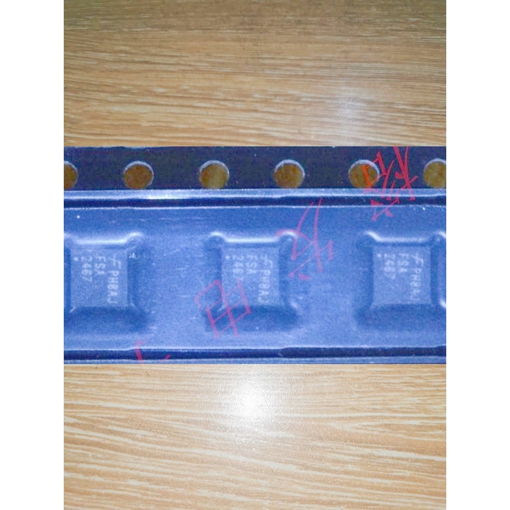 FSA2467MPX/芯片, 模拟开关, 双路, DPDT/MLP16B丝印:FSA2467
