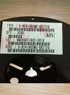 S-8241ABEMC-GBET2G/电池保护IC 4.295V/SOT23-5丝印:GBEU