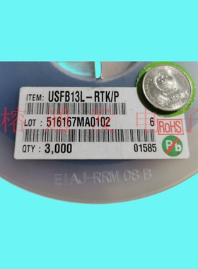USFB13L-RTK/P/SCHOTTKY1A 30V/USF/SOD323丝印:BB(100个起直拍）