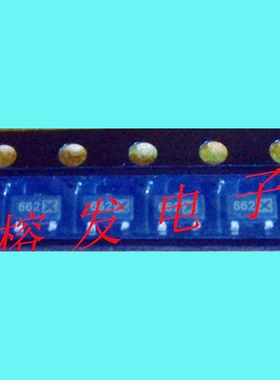 XC6206P332MR/LDO稳压器3.3V 0.2A/SOT-23/丝印:662-