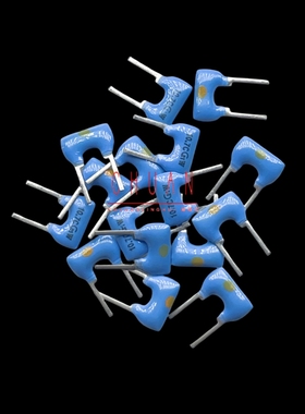 全新村田陶瓷鉴频器 CDA10.7MC1-C CDA10.7MC1 10.7MHZ 2脚橙色点