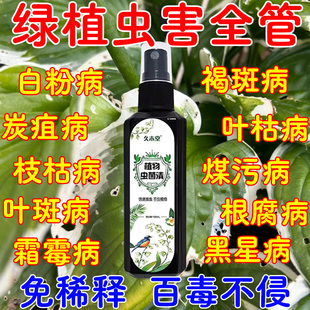 花草植物菌立清免稀釋盆栽綠植殺菌通用型百蟲清微生物菌劑直噴型