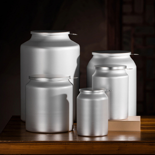 通宇福鼎白茶包装盒铁罐食品纯铝罐白牡丹普洱茶叶散茶密封罐礼盒