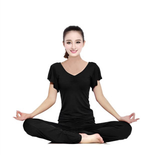 舞蹈练功服上衣拉丁古典2023年形体训练成人运动衣体操服女士套装