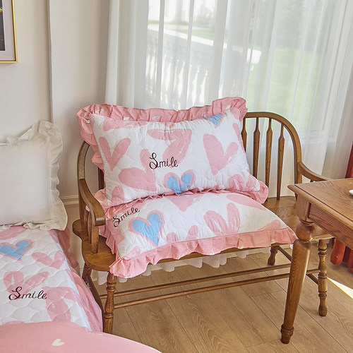 夹棉加厚一对装单个100%枕头套