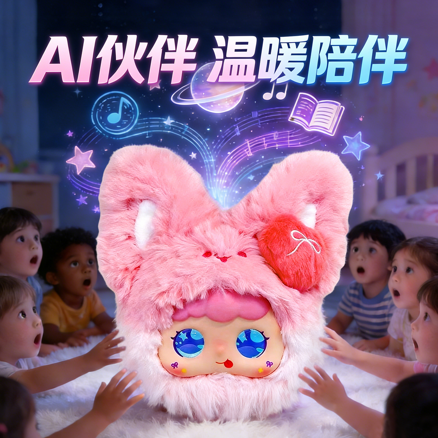 豆包Ai智能机器人电子宠物陪伴毛绒儿童玩具对话聊天娃娃新年礼物,玩具/童车/益智/积木/模型,AI玩具,淘宝优惠券,粉丝福利购,淘宝优惠卷