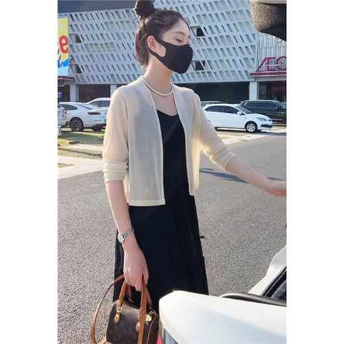 冰丝针织防晒开衫薄款女