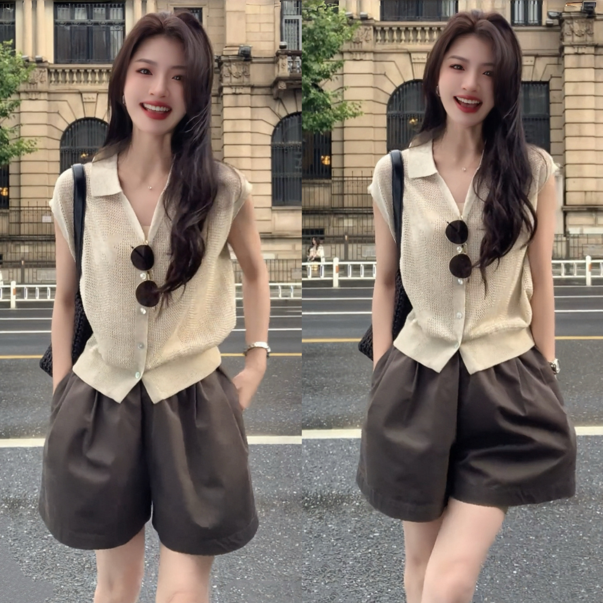 巨好看的夏装一整套韩系