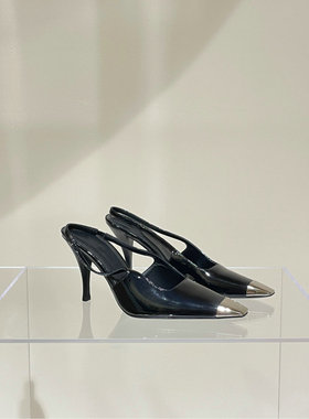 POUR&VOUS 买不到更好的~ rose朴彩英同款金属方头高跟凉鞋