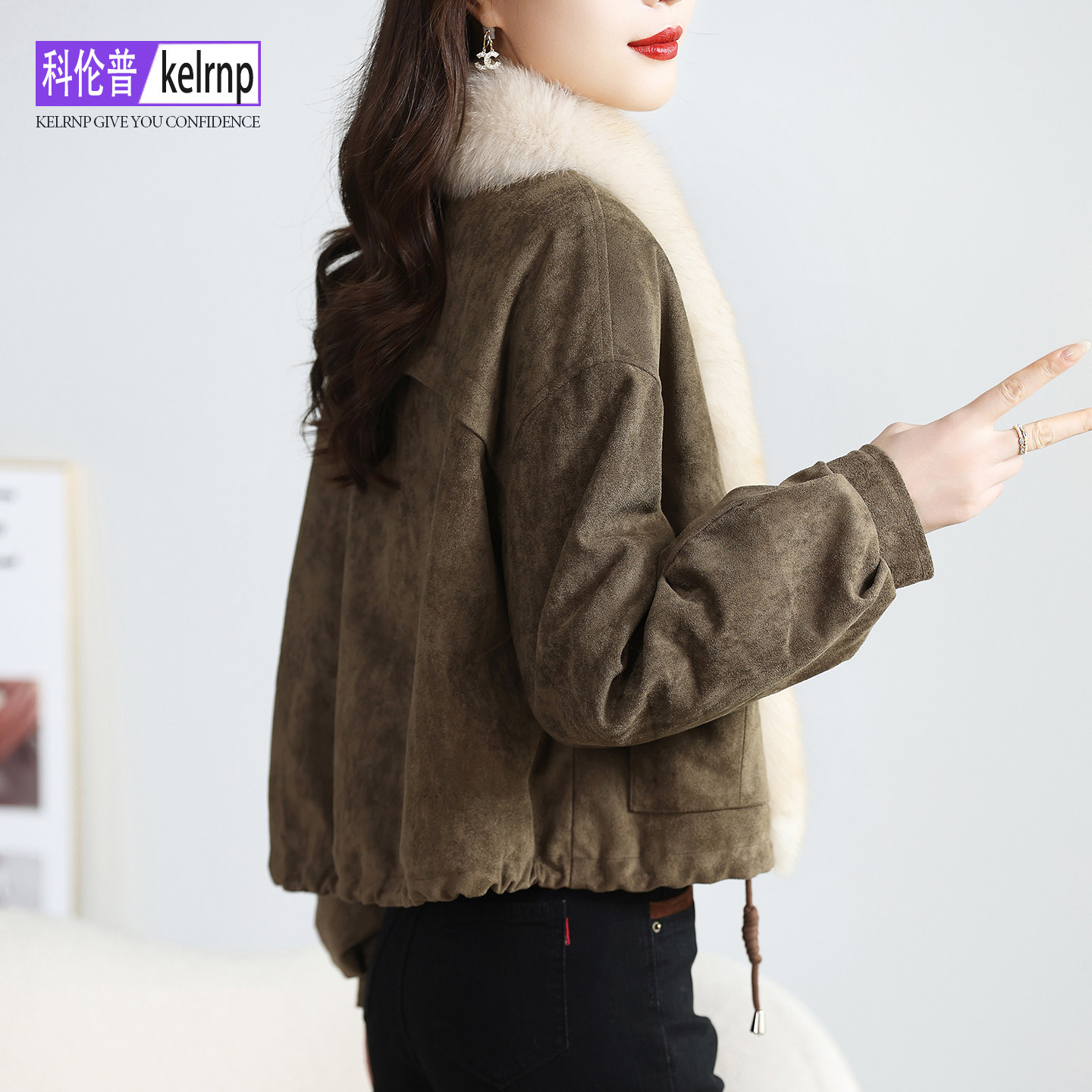 韩版小个子保暖鹅绒羽绒服外套