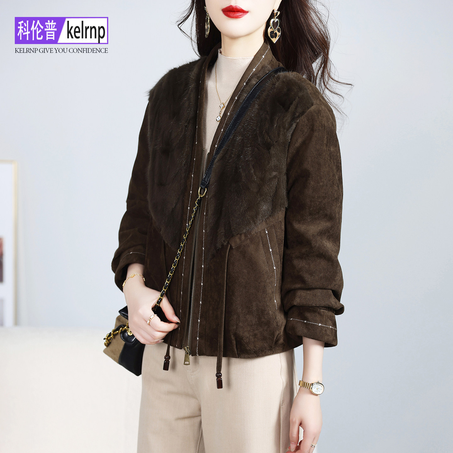 新上档次保暖鹅绒羽绒服外套