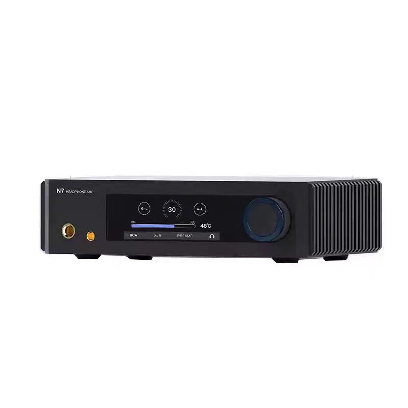 aune奥莱尔 N7全分立纯甲类R2R前级hifi发烧级平衡耳机耳放放大器