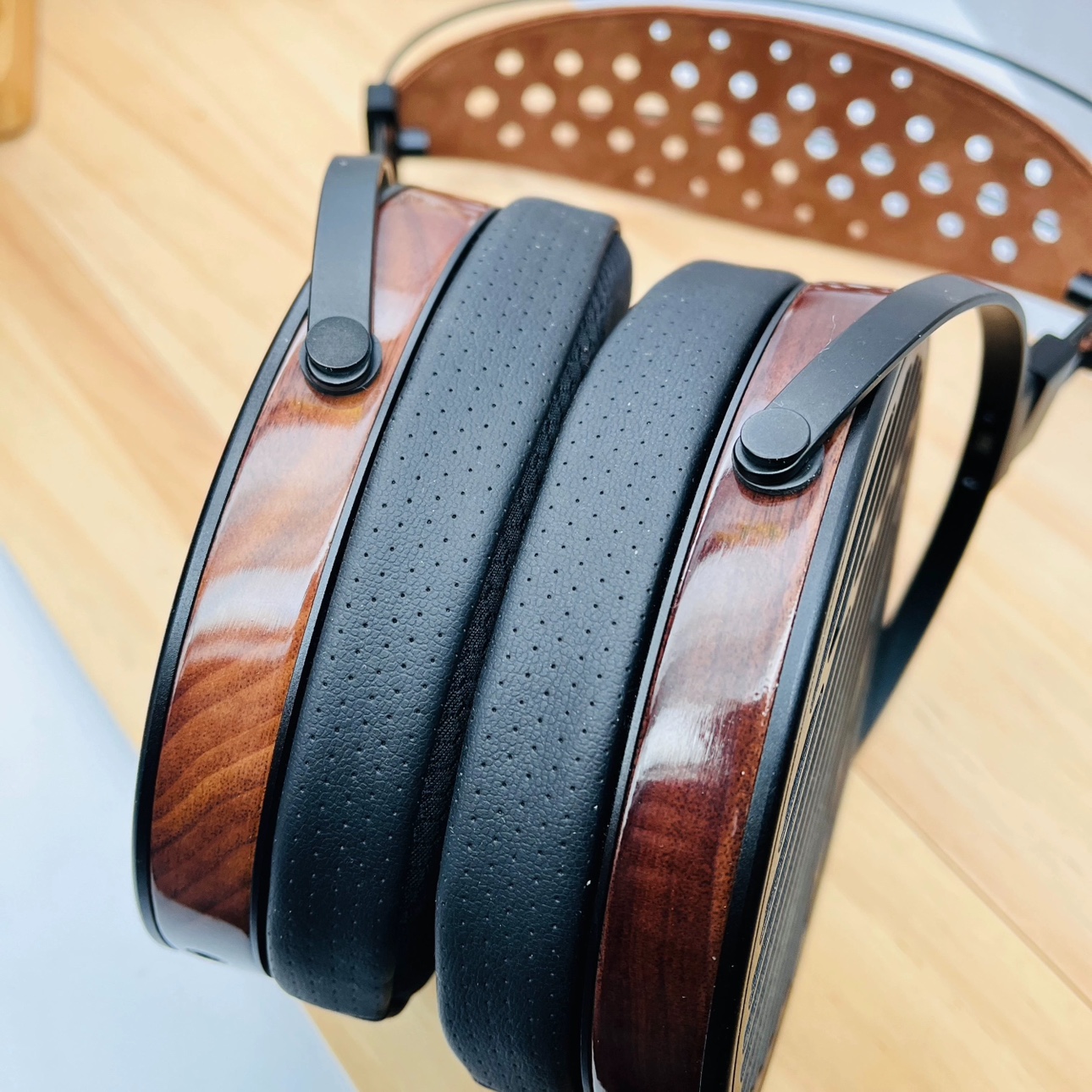 初心之声 CS97max旗舰HIFI头戴式有线HIFI实木耳机97毫米平板振膜