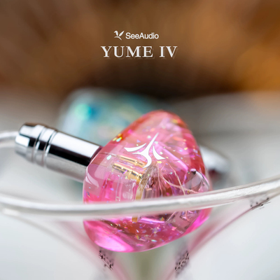SeeAudio YUME4 动铁HiFi发烧人声流行ACG 入耳式耳机动漫定制