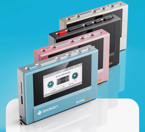 FiiO/飞傲 雪漫天ECHO MINI便携无损音乐播放器蓝牙随身听迷你MP3