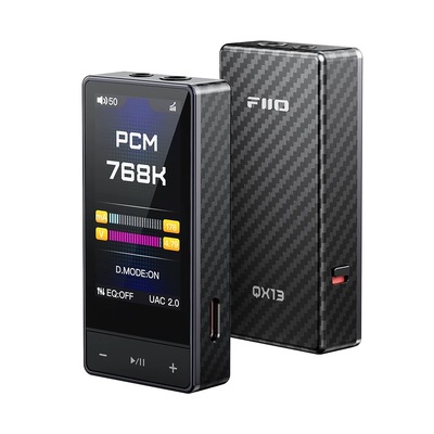 FiiO/飞傲 QX13便携解码耳机功率放大器USB小尾巴DSD发烧HiFi耳放