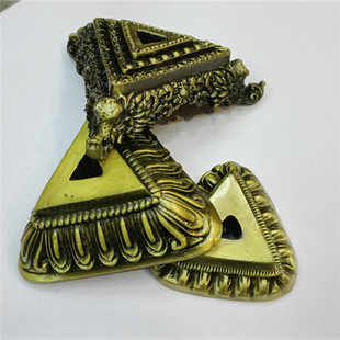 尼泊尔工艺合金普巴金刚撅三面普巴金刚杵金刚橛底座