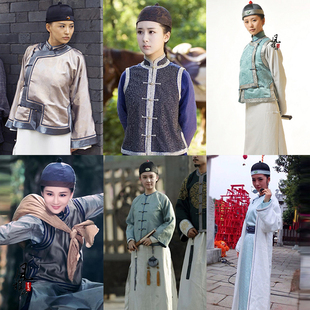 影视古装清朝林青霞步步惊心同款女扮男装公子服少爷阿哥演出服装