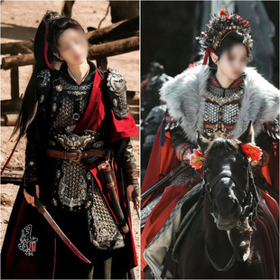 逐玉樊长玉田曦薇同款女将军盔甲古装花木兰穆桂英战甲甲胄铠甲服