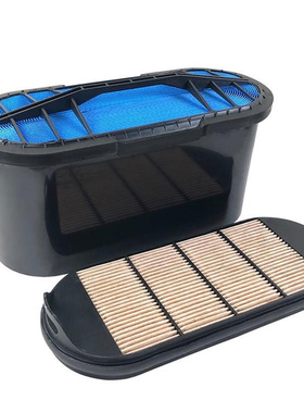 适配新款解放J6P空气滤芯375420460马力蜂窝滤1109060-69SC00空滤