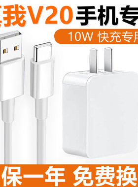 适用OPPO真我V20充电头RealmeV20数据线出极原装充电器10W快充电