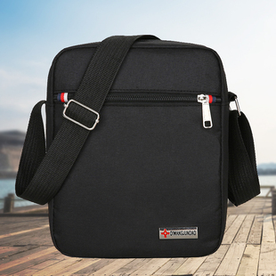 休闲男式 时尚 包包防水牛津布包手机包运动小布包男包 新款 休闲夏季