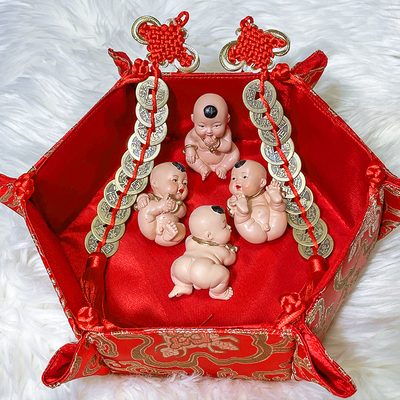安床求子摆件早生贵子福