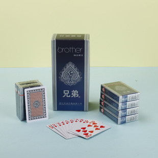 兄弟2268扑克牌10副100副50副加厚纸牌加硬扑克飞牌胶印朴克包邮