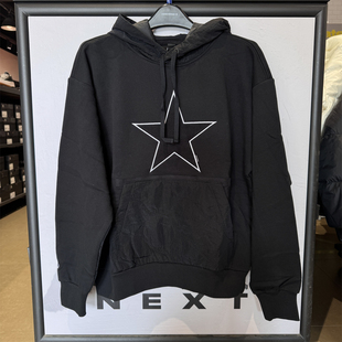 A01 匡威字母印花图案加绒连帽运动卫衣10025051 CONVERRSE FW22