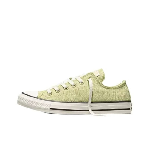 CONVERSE ALLSTAR 匡威经典款抹茶绿低帮复古休闲帆布鞋 A18907C