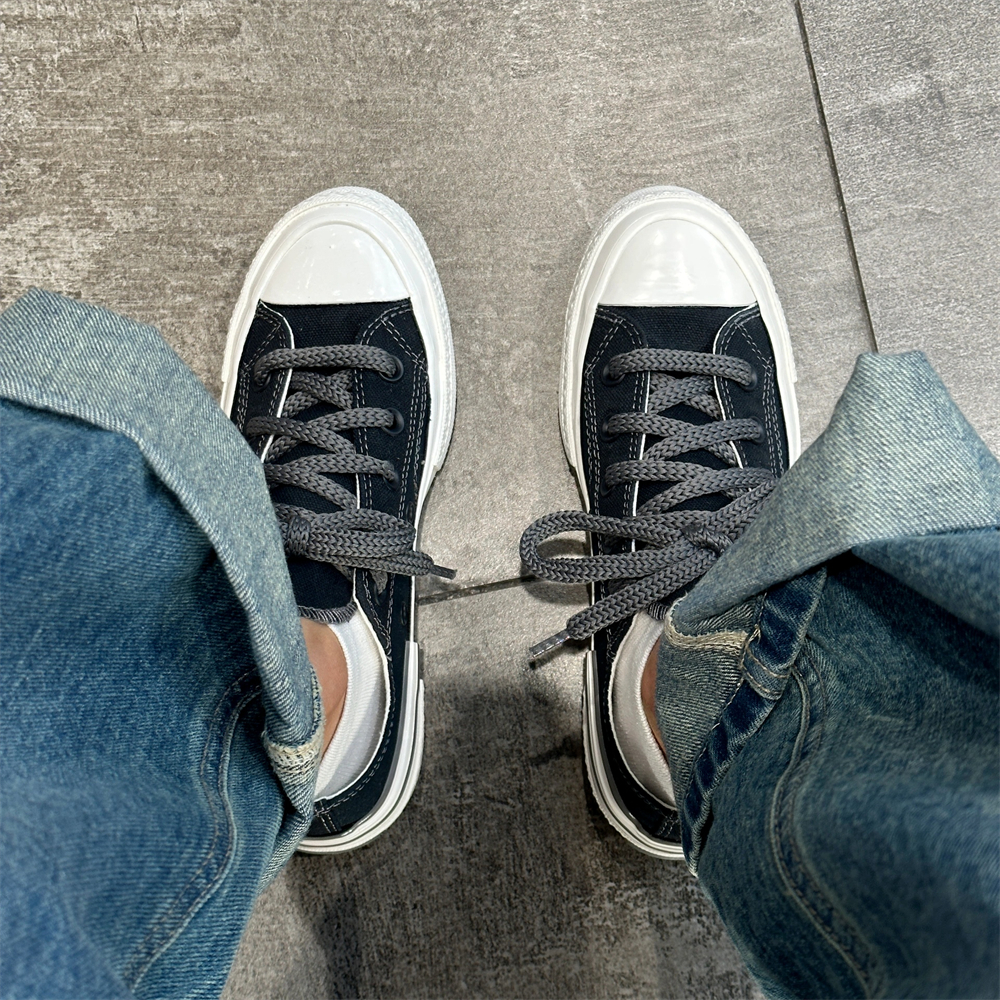 CONVERSE匡威1970S黑色解构复古运动休闲低帮帆布鞋A11621c