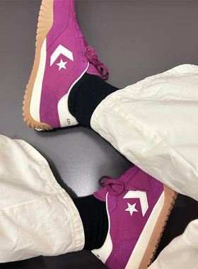 CONVERSE RunStar Ttainer 匡威浆果紫男女休闲复古德训鞋A13361C