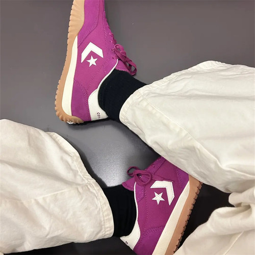 CONVERSE RunStar Ttainer 匡威浆果紫男女休闲复古德训鞋A13361C
