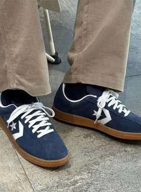 CONVERSE Classic Trainer匡威金标复古薄底运动德训鞋 A15622C