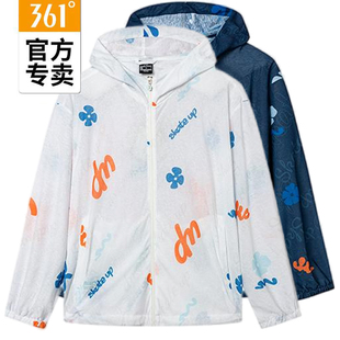 56Z429601 轻薄运动上衣女子休闲衫 361度女士遮阳外套新品 2024夏季