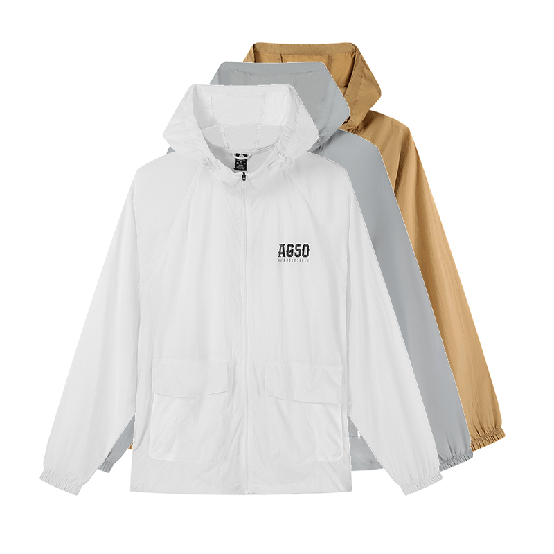 361度男子连帽单风衣新品