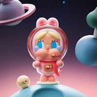 月亮坐坐系哭娃手办盲盒礼物 CRYBABY出走 正版 泡泡玛特POPMART