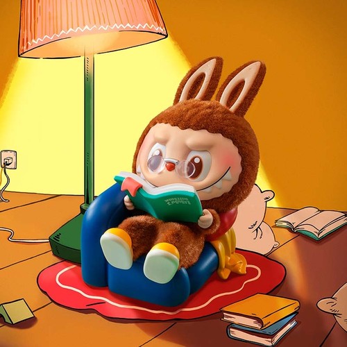 泡泡玛特+labubu+潮玩+正版+盲盒