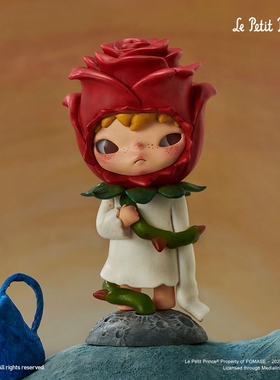 POPMART泡泡玛特Hirono小野小王子联名手办盲盒潮玩车载摆件礼物