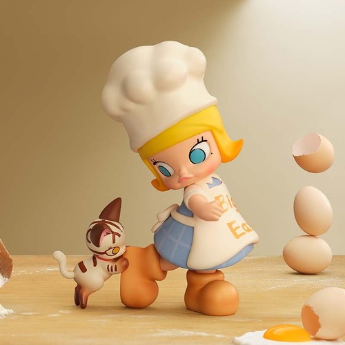 潮玩molly盲盒泡泡玛特正版