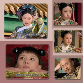 个性 甄嬛传表情鼠标垫小号家用创意办公宿舍学生加厚锁边滑鼠垫子