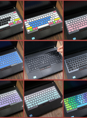 适用于联想ThinkPadE480 E490 E495 E470 E470C E475笔记本键盘膜防尘L480/L490/T480/T490/E14保护套键盘垫
