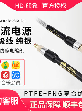 REFAND乐梵 Studio-SIA DC直流电源升级线 纯银合金导体DC2.5/2.1