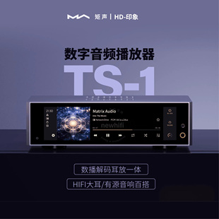 矩声Matrix 1数字音频播放数播解码 耳放双飞秒时钟 Audio