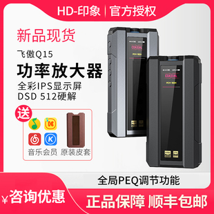 FiiO 耳机功率放大器全IPS显示屏发烧HIFI播放器 飞傲Q15蓝牙解码