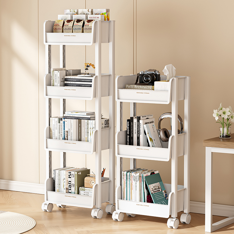 希贝乐收纳整理小推车多层夹缝