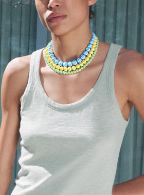 欧美夏日甜美多巴胺项链